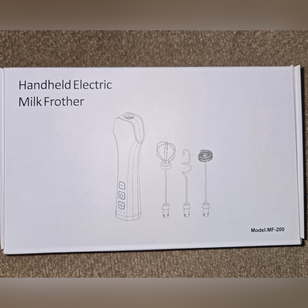 Handheld Electric Milk Frother - Picture 1 of 2